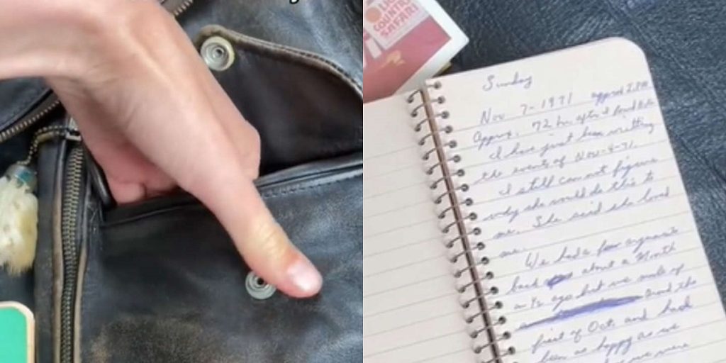 Maya købte jakke i genbrugsbutik: Så gjorde hun et fund i lommen, der knuste hende