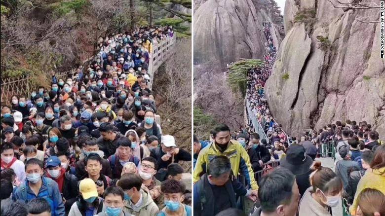 Flere end 600 millioner mennesker tog på tur rundt i Kina sidste uge