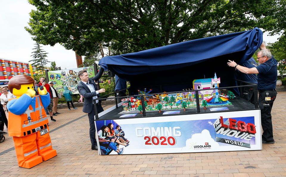 Legoland præsenterer tre nye forlystelser: Svævende biograf, kæmpestor legeplads og verden baseret på hitfilm