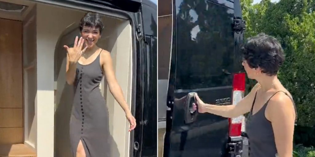 Par har boet næsten 2.000 dage i ombygget varevogn: Nu viser de, hvordan den ser ud