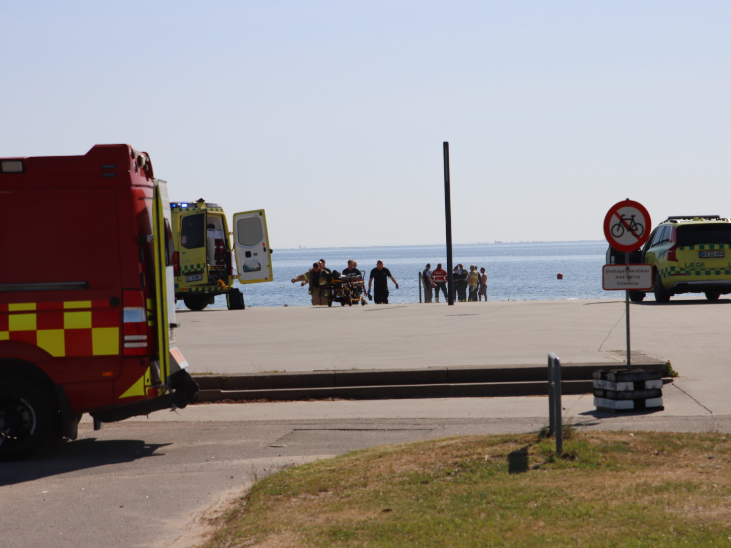 Lige nu: Død person fundet i vandet