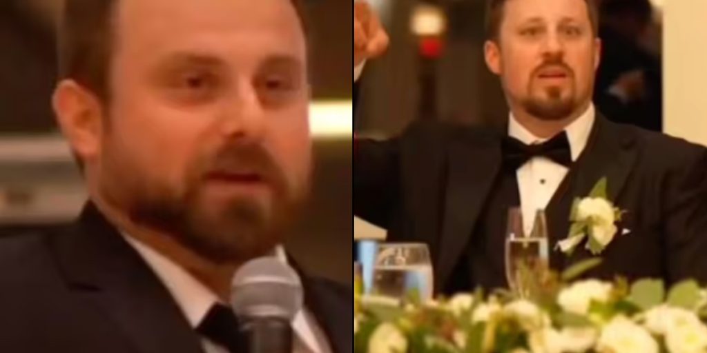 Chokerede bryllupsgæster efterlades i tårer – mand ventede 20 år med at tilstå dette for sin bror