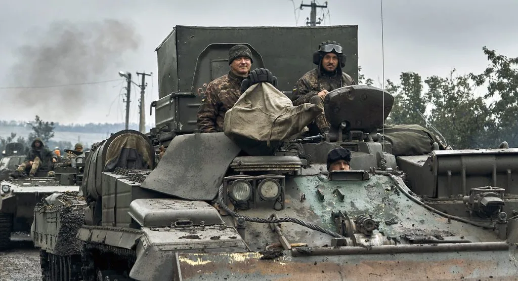 Ukraine befrier kæmpe område fra Rusland