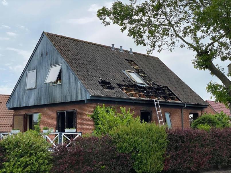 Dødsbrand i Villa: Mand mistede livet i flammerne
