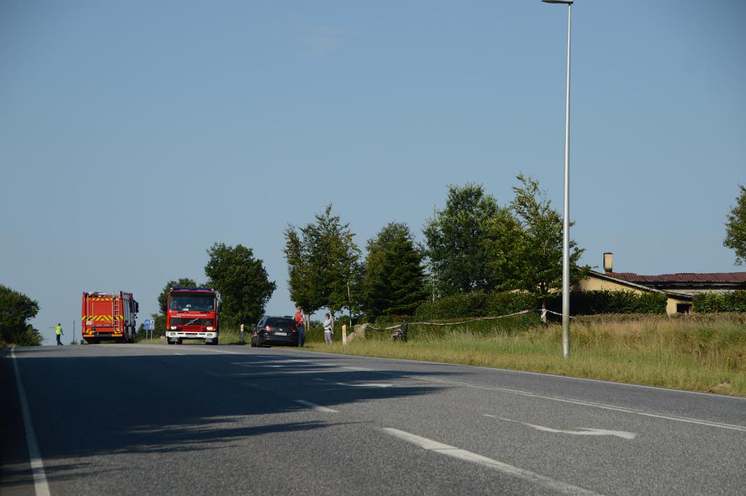 Forfærdelig ulykke: Barn omkommet i brand