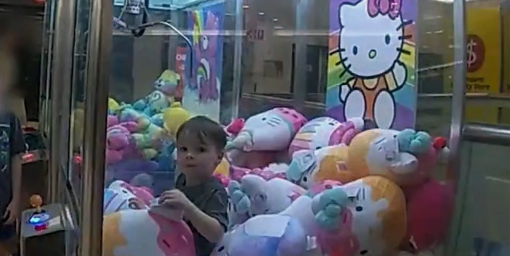 3-årig fanget i klomaskine: Måtte reddes af politiet