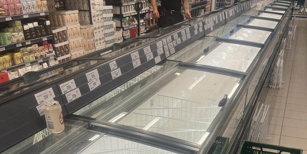 Kunder mødte ind til uventet syn i Rema 1000: Sker én gang om året