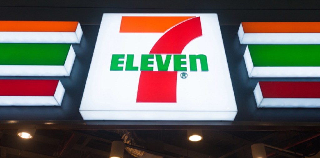 Drama i 7-Eleven: Blev truet med kniv