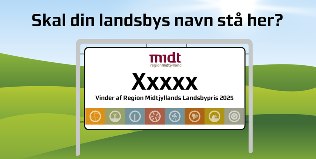 Landsby skal kåres med prestigefyldt pris: Skal din landsby med i kapløbet?