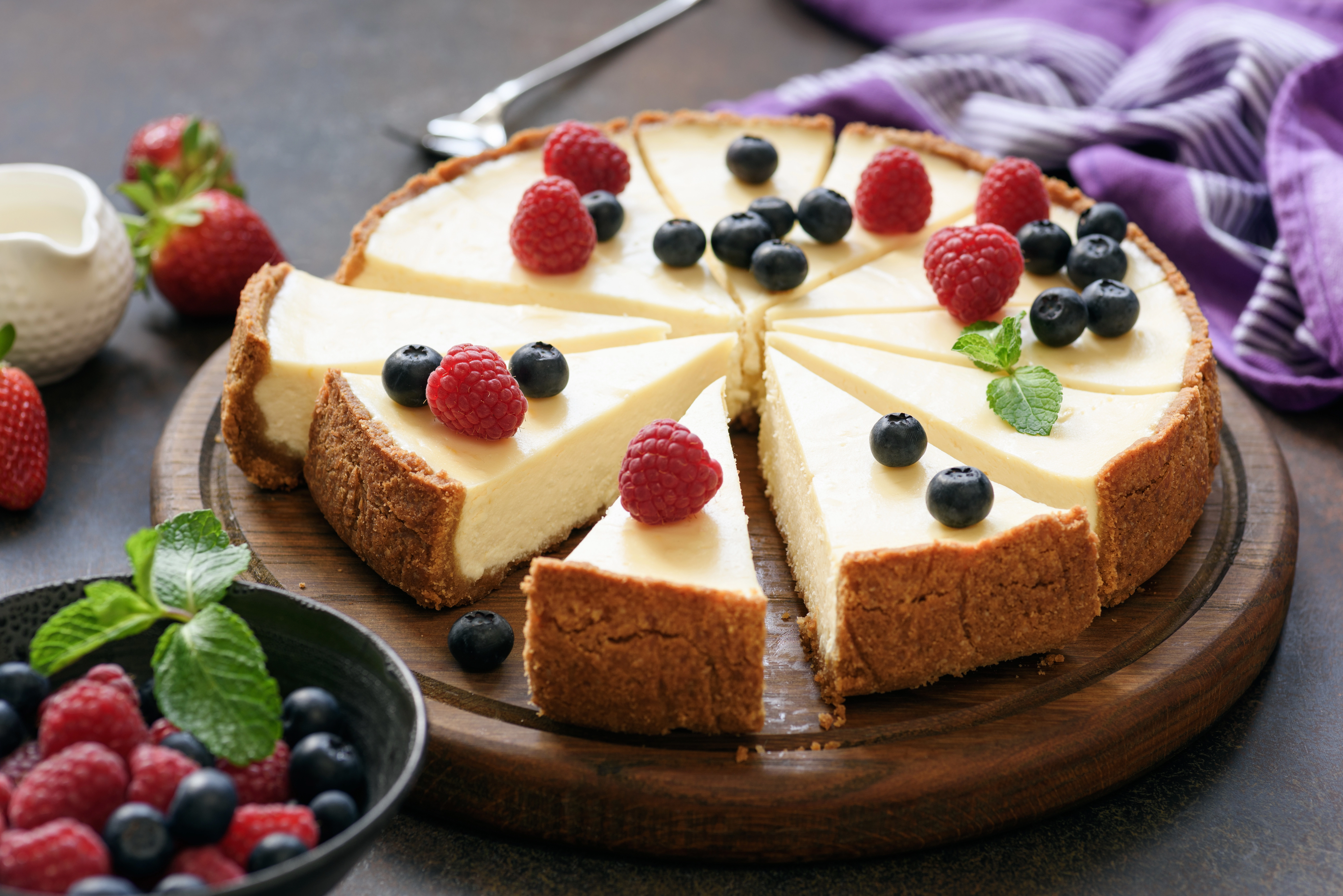 Sådan laver du let en lækker cheesecake