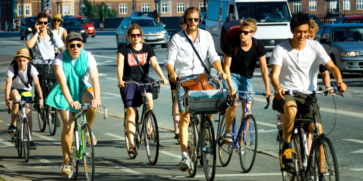 Her sker de fleste alvorlige cykelulykker