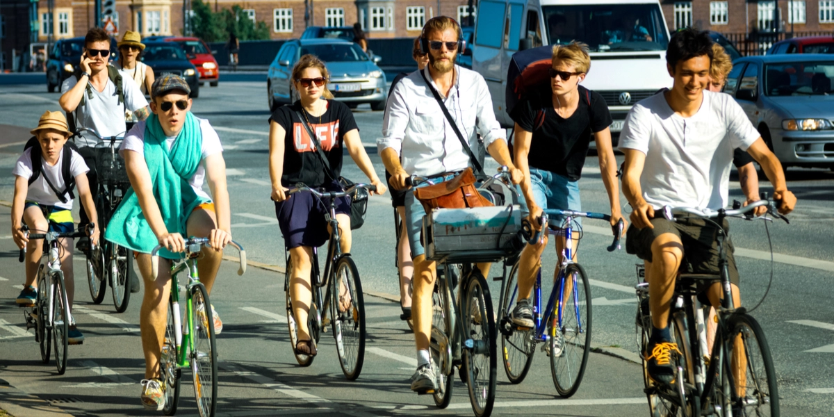 Her sker de fleste alvorlige cykelulykker
