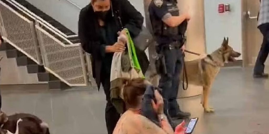 Voldsomt syn på metrostation: Kvinde skåret i ansigtet og ryggen
