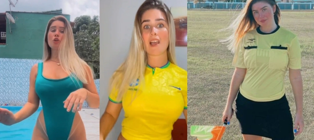 Hun er fodbolddommer og Onlyfans-model: Blev tilbudt 12.700 kroner for dette