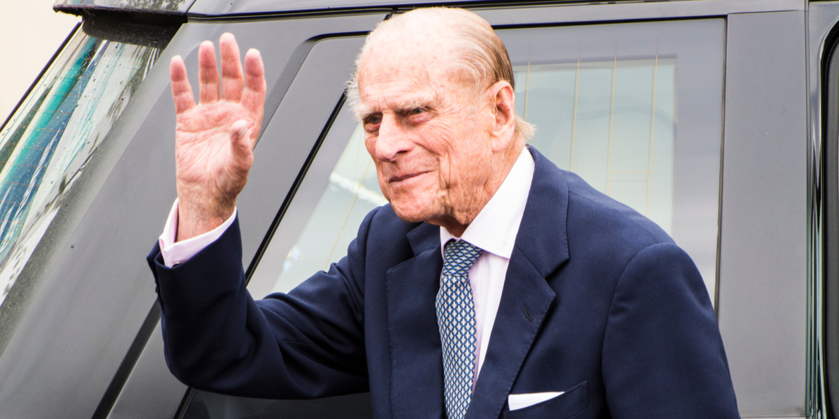 Prins Phillip er død