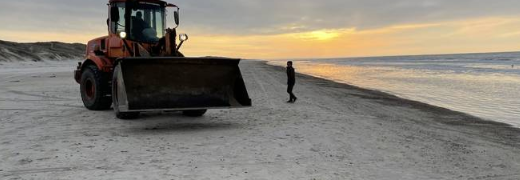 Dansk strand i centrum efter vanvittigt fund