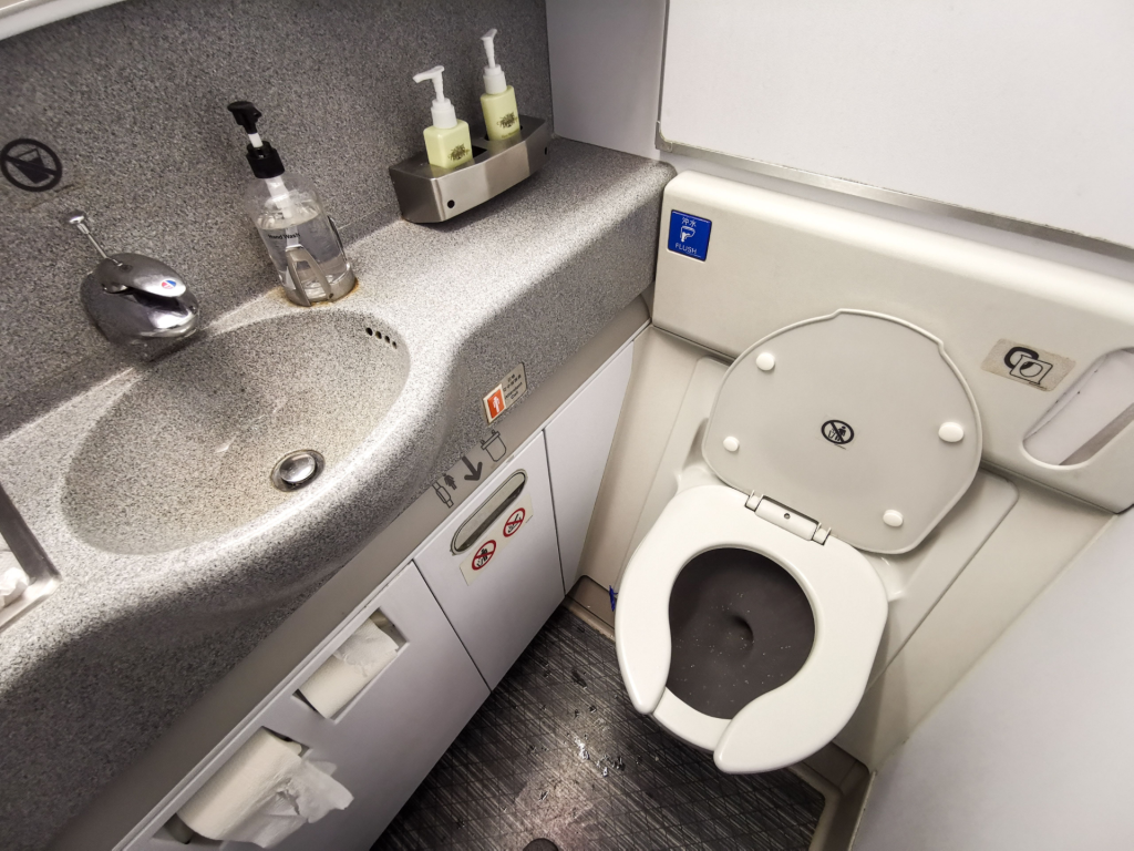 Derfor bør du ALDRIG bruge toiletpapiret på flytoilettet