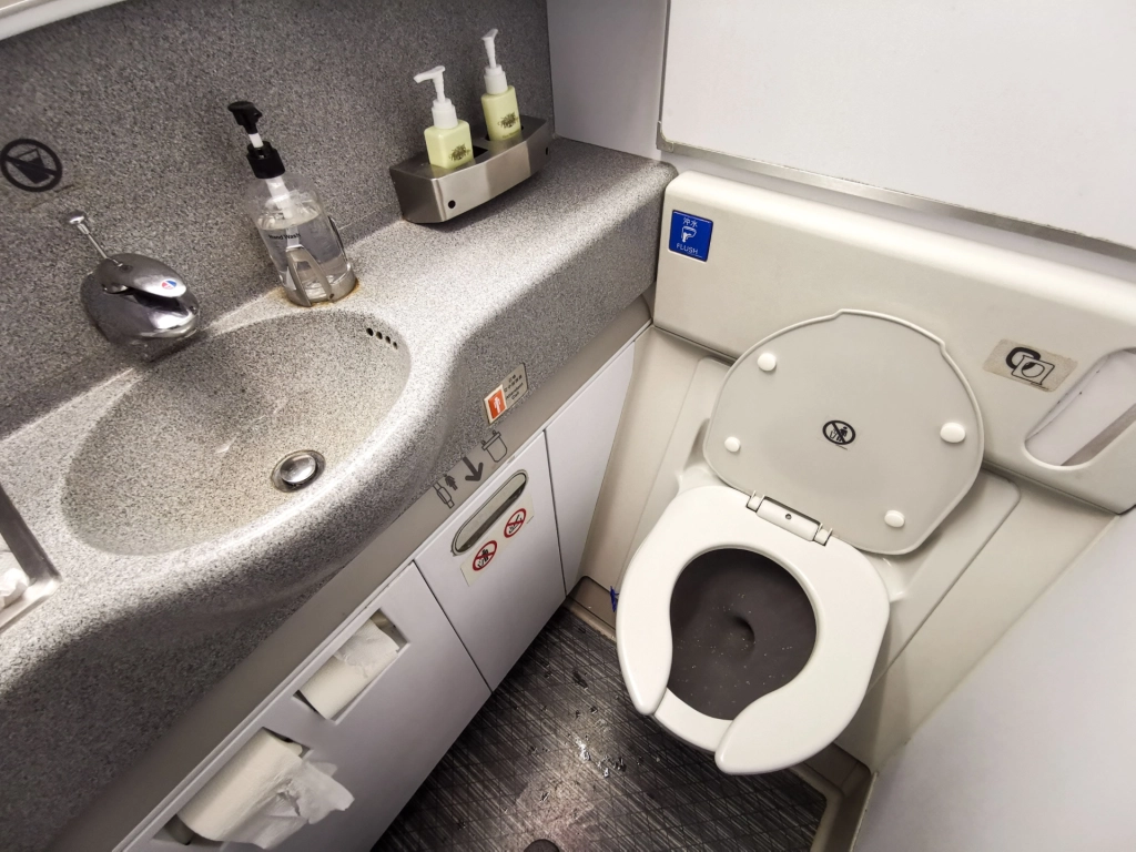 Derfor bør du ALDRIG bruge toiletpapiret på flytoilettet