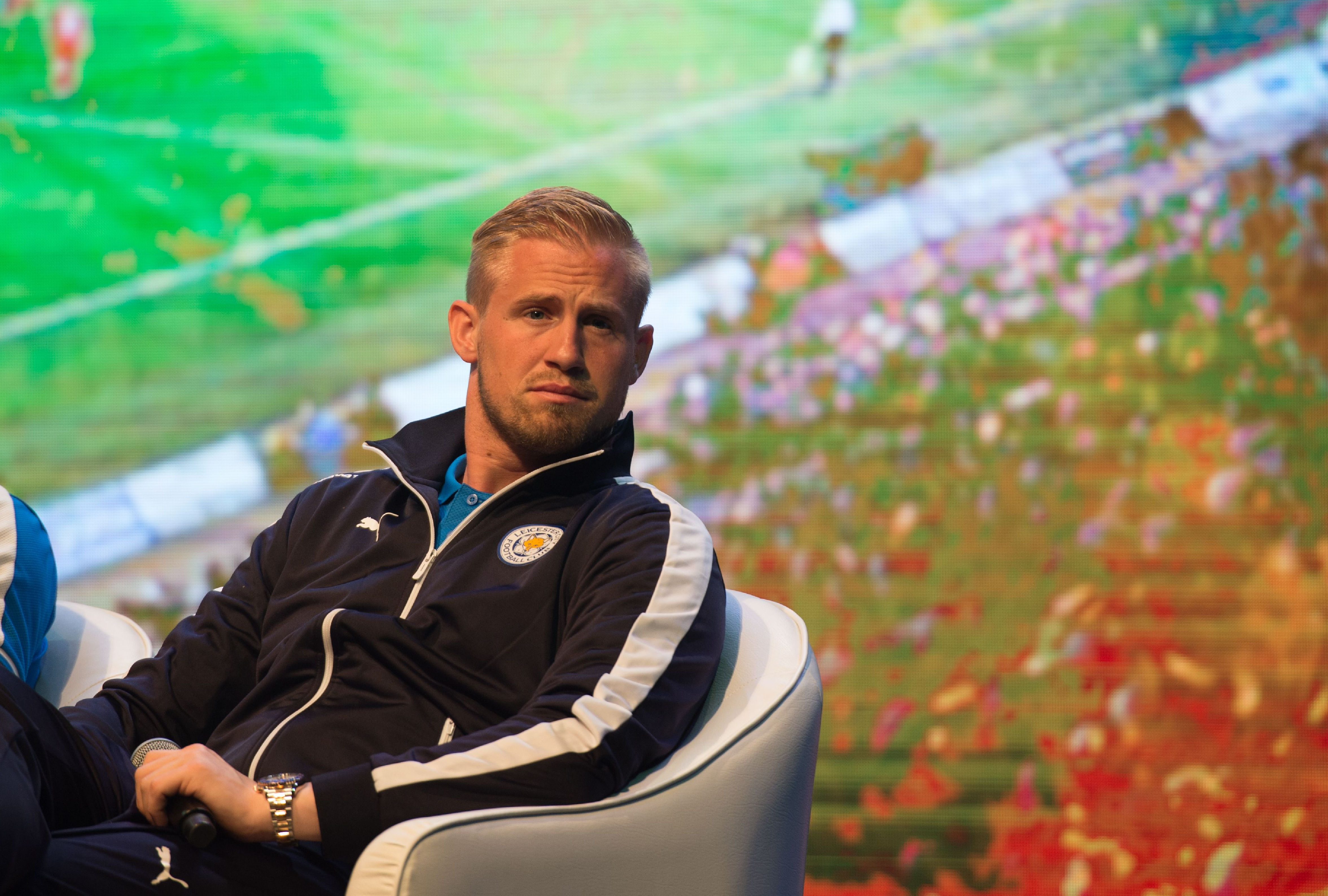 Kasper Schmeichel får reprimande for åben skærm