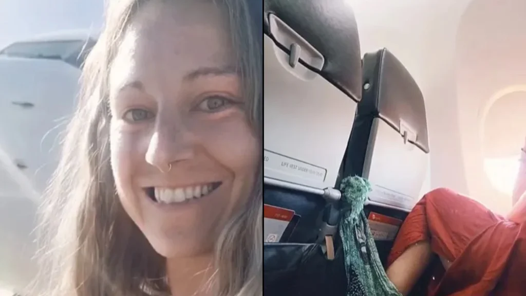 Kvinde afslører genialt trick med flysædet: Det er gratis og gør sæderne mere behagelige