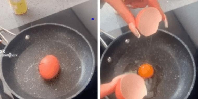 ‘Genialt’ æggetrick deler internettet