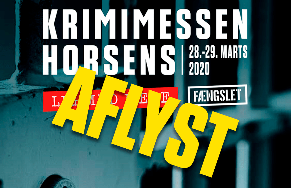 Krimimessen 2020 er aflyst