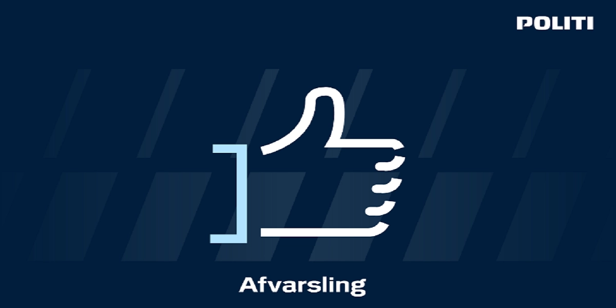 Afvarsling vedr. branden på havnen i Køge