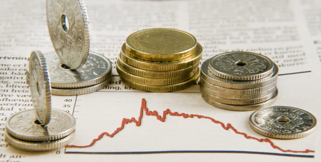 Pludseligt dyk på det danske aktiemarked