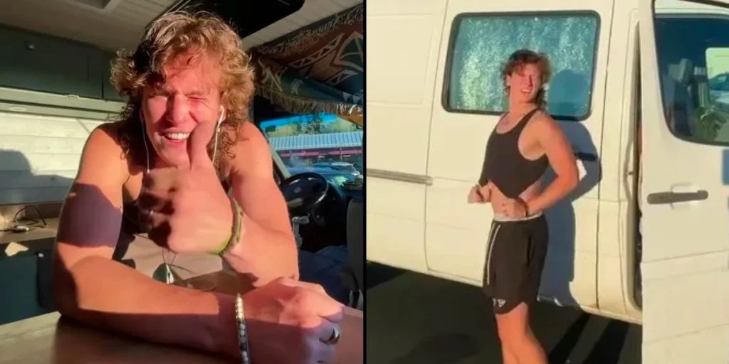 19-årige Alexander bor i ombygget varevogn og elsker det – men der er én ulækker ulempe