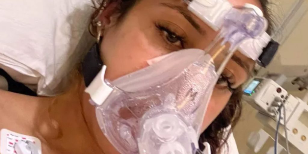 Amanda blev indlagt på hospital i USA: Så voldsom blev hendes regning