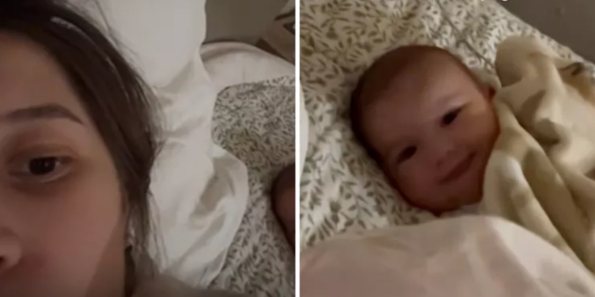 Mor tjekker, om babyen stadig sover: Kan slet ikke håndtere det, hun finder