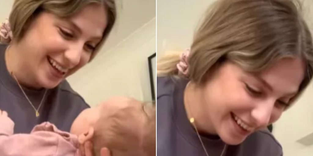 Mor fanger sødt øjeblik med nyfødt – uden at vide, at hun få dage senere bliver tvangsindlagt