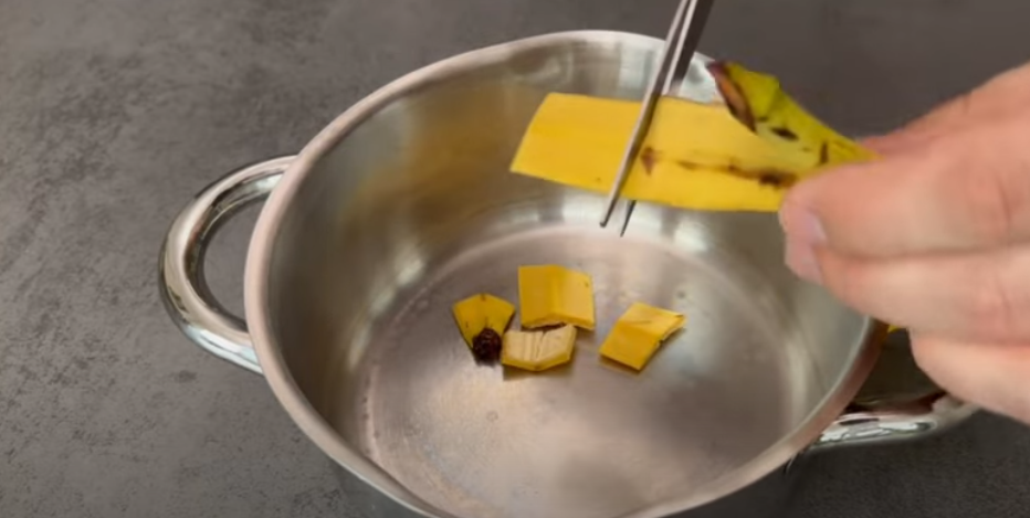 Når du har set dette hemmelige trick, vil du aldrig smide din bananskræl ud igen