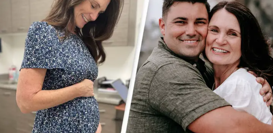 Bedstemor er gravid med sin egen søns barn