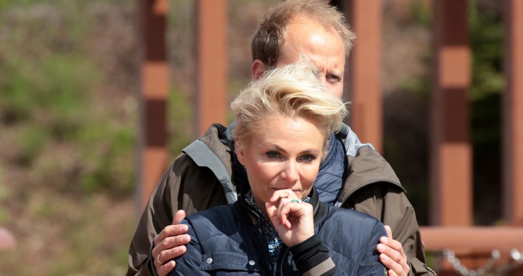 Anders og Lene Beier i stor sorg