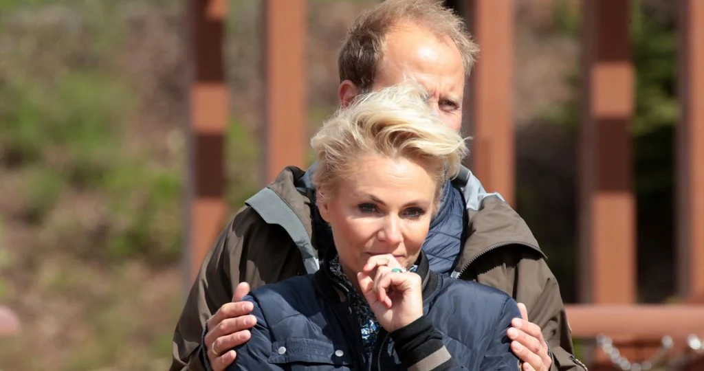 Anders og Lene Beier i stor sorg