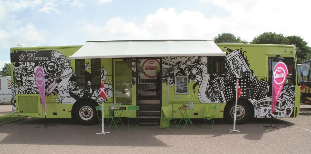 Book biblioteksbussen til jeres arrangement