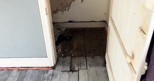 Victoria fik nøglerne til sit nye hus: Så opdagede hun, at et indbygget skab gemte på stor hemmelighed