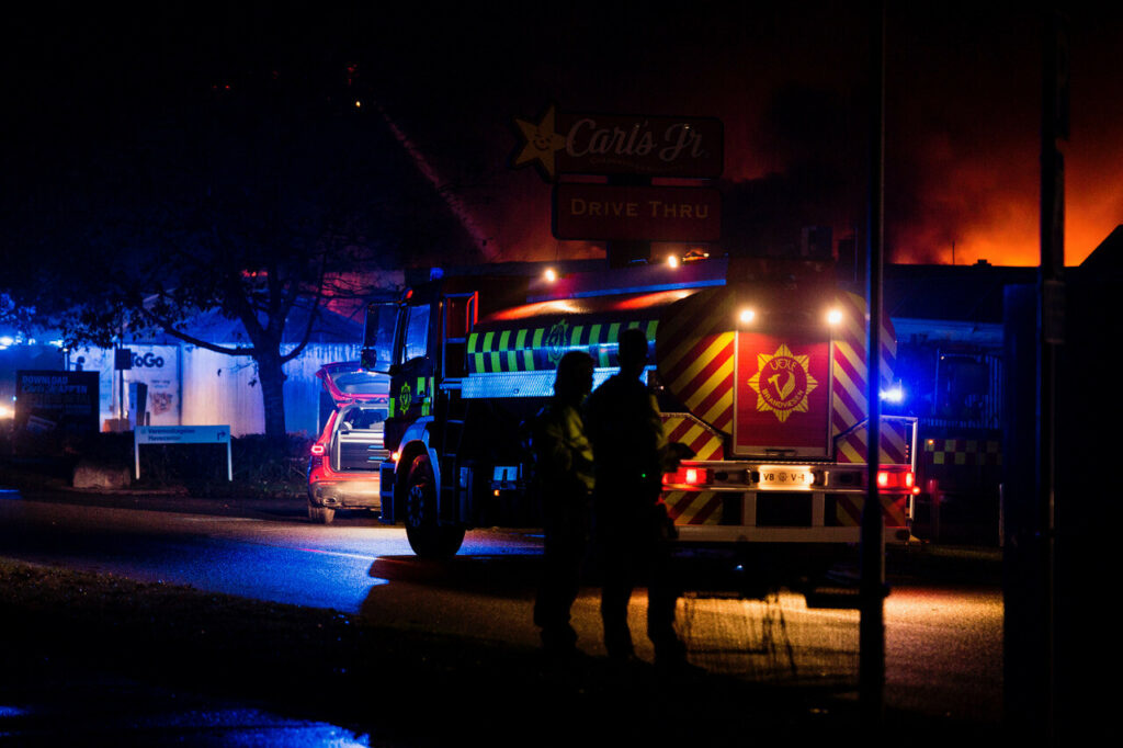 Afsløret på video: Derfor brød Bilka i brand