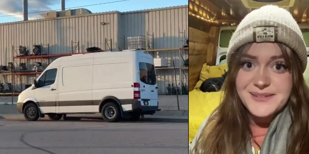 Ung kvinde har boet i varevogn i seks år – derfor gør hun det
