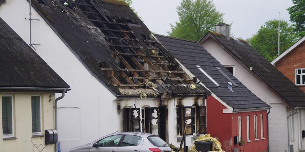 Dødsbrand i Hobro: Ingen tegn på forbrydelse