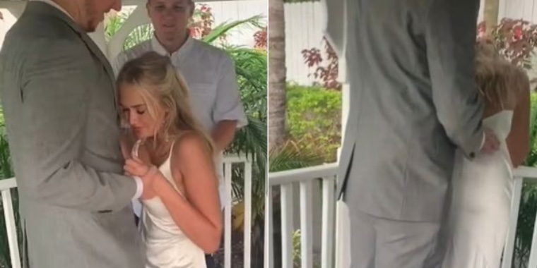 Brud besvimer under eget bryllup: Derefter går det HELT galt