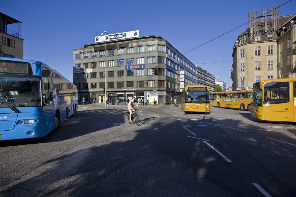 Rutebilstationen holdes afspærret i en længerevarende periode
