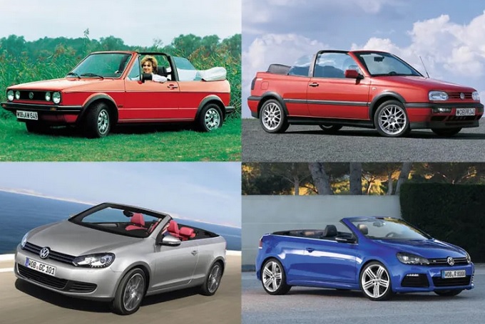 Golf Cabriolet – fire årtier med topløse køreoplevelser