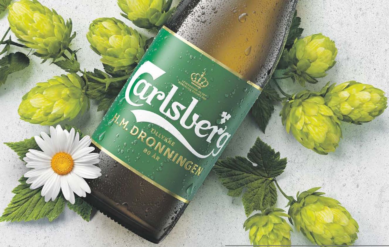 Carlsberg laver fødselsdagsøl til Dronningen