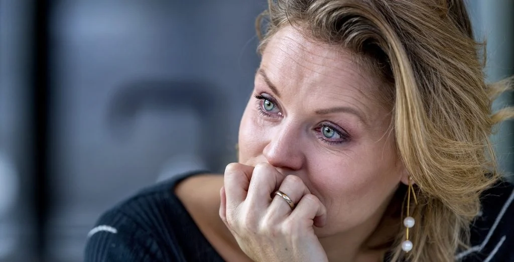 Cecilie Hother i stor sorg