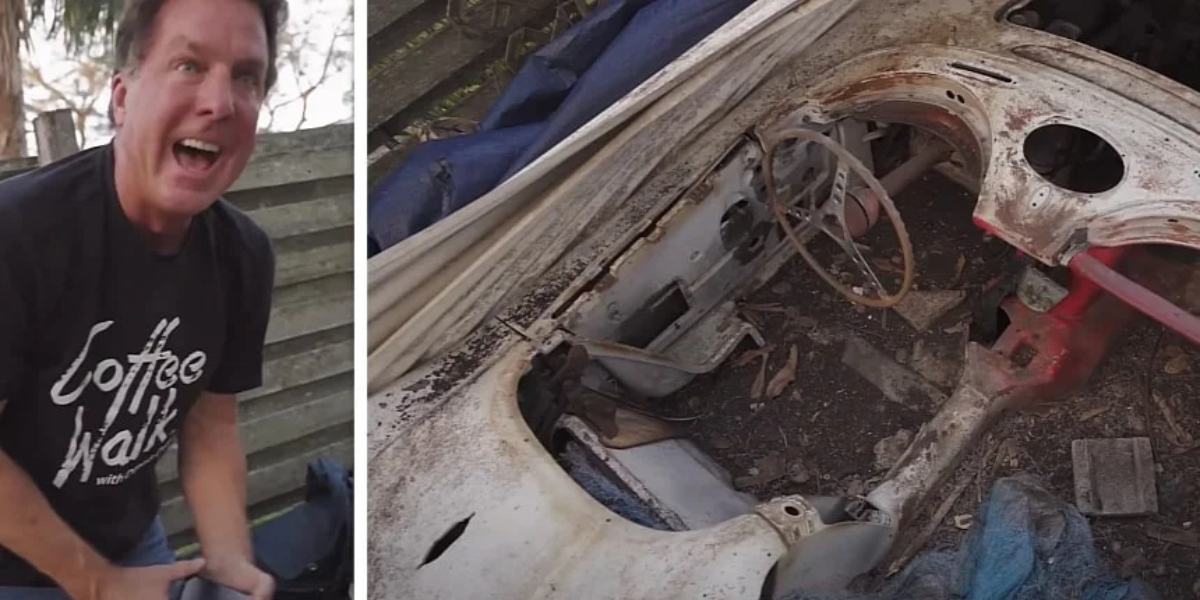 Chevy Corvette stod parkeret i 14 år: Køberen fortrød hurtigt, at han åbnede bagagerummet