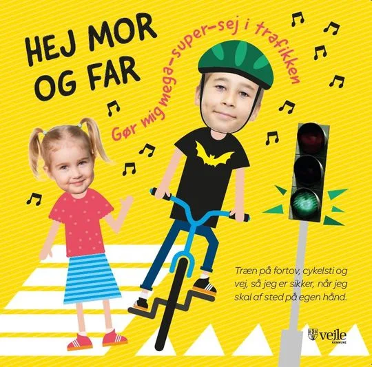 Lokale børn synger for trafiksikkerheden