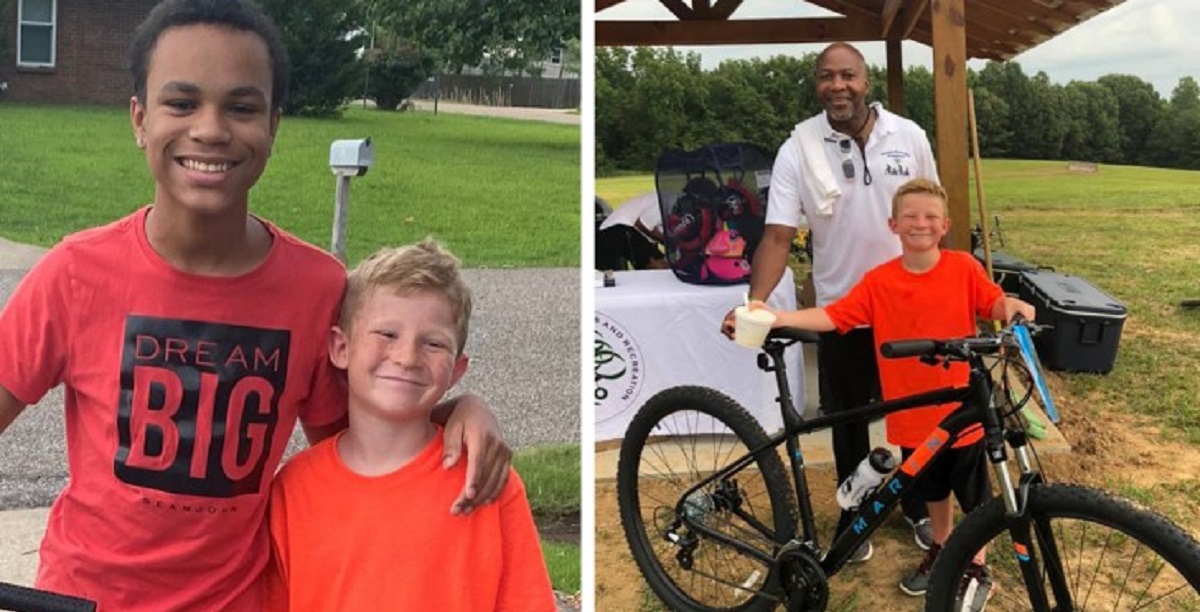 9-årig dreng vandt en cykel i lotteri: Så gjorde han noget helt utroligt