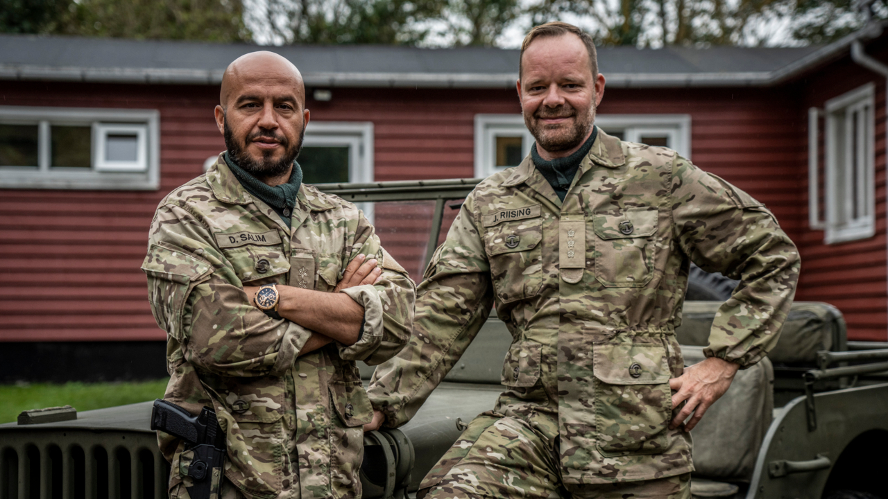 Løfter sløret: Dar Salim og Jacob Riising i spidsen for helt nyt program